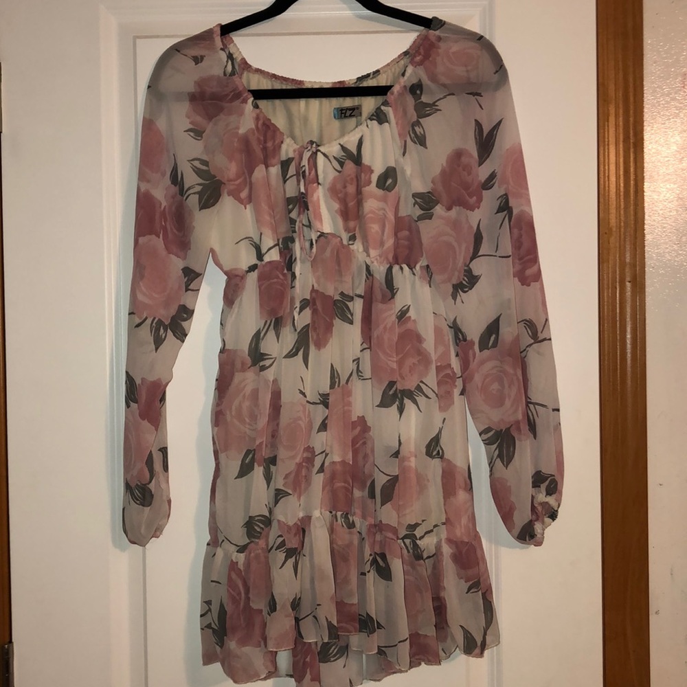 Floral Long sleeve Dress